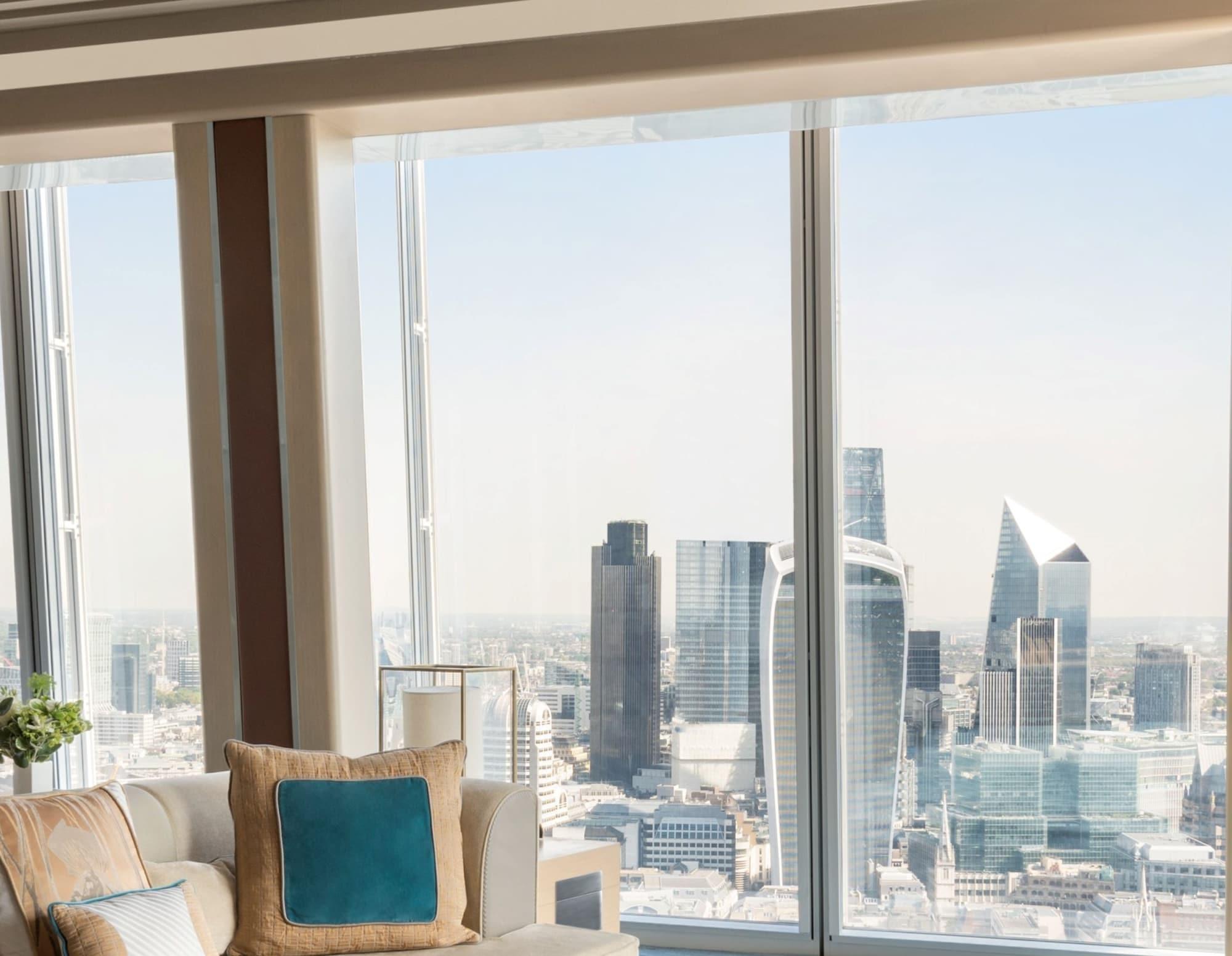 Shangri-La The Shard, London Ngoại thất bức ảnh View from the 36th floor